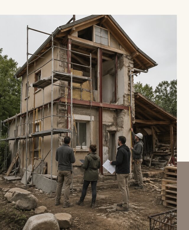 Реконструкция загородного дома под ключ в Одинцове от бюро