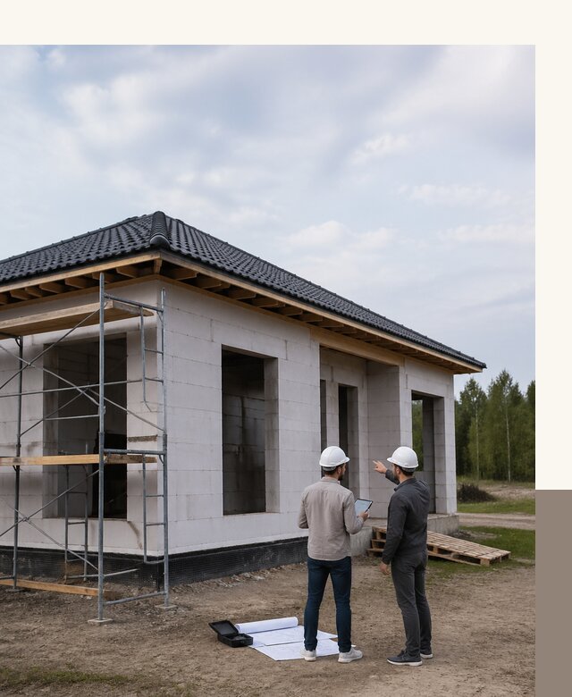 Проектирование одноэтажных домов из газобетона в Одинцове